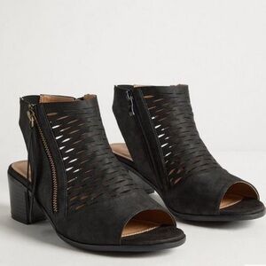 Torrid Perforated Back Strap Heel